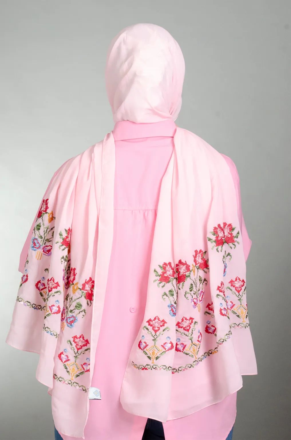Rose Henna Shawl - Image 5